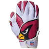 Picture of Franklin Sports Arizona Cardinals Youth NFL Football Receiver Gloves - Receiver Gloves For Kids - NFL Team Logos and Silicone Palm - Youth S/XS Pair