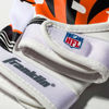 Picture of Franklin Sports Cincinnati Bengals Youth NFL Football Receiver Gloves - Receiver Gloves For Kids - NFL Team Logos and Silicone Palm - Youth M/L Pair