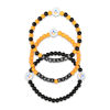 Picture of FOCO Pittsburgh Steelers NFL 3 Pack Beaded Friendship Bracelet