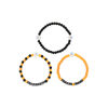 Picture of FOCO Pittsburgh Steelers NFL 3 Pack Beaded Friendship Bracelet