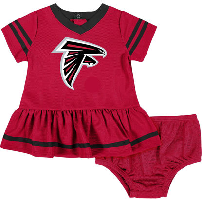 Picture of Gerber Girls' NFL Jersey Dress and Diaper Cover, Team Color