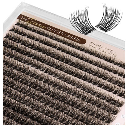 Picture of LASHVIEW Lash Clusters, 336Pcs Oversized Packaging DIY Eyelash Extensions Volume Individual Lashes Eyelash Clusters Extensions Wispy Lashes Cluster DIY at Home(Style Volume,D-10-16mix)