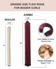 Picture of Overnight Velvet Hair Curling Rods and Headband for Heatless Blowout Curls, No Heat Styling Tools for Long Hair, Wine Color