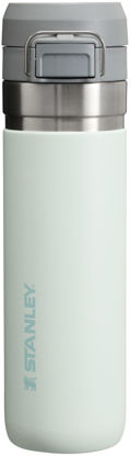 Picture of Stanley Quick Flip GO Water Bottle 24 OZ | Push Button Lid | Leakproof & Packable for Travel & Sports | Insulated Stainless Steel | BPA-Free | Mist