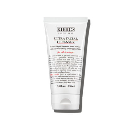 Picture of Kiehl's Ultra Facial Cleanser, Lightweight Foamy Facial Cleanser, Enriched Formula that Replenishes Skin Barrier, Gently Exfoliates and Moisturizes, Suitable for All Skin Types - 5 fl oz