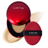 Picture of TIRTIR Mask Fit Red Cushion Foundation | Full coverage, Weighless, Skin fit, Satin Glow Finish, Korean cushion foundation (#24W Soft Beige, 0.63 Fl Oz (Pack of 1))