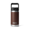 Picture of YETI Rambler Jr. 12 oz Kids Bottle, with Straw Cap, Wetlands Brown