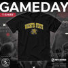 Picture of Campus Colors Wichita State Shockers Adult Arch & Logo Soft Style Gameday T-Shirt - Black, Small (Wichita State Shockers - Black, Small)