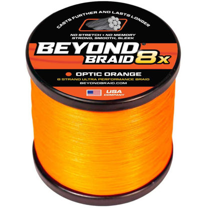 Picture of Beyond Braid Optic Orange 8X 300 Yards 15LB