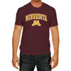 Picture of Campus Colors NCAA Adult Gameday Cotton T-Shirt - Premium Quality - Semi-Fitted Style - Officially Licensed Product (Minnesota Golden Gophers - Red, Small)