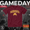 Picture of Campus Colors NCAA Adult Gameday Cotton T-Shirt - Premium Quality - Semi-Fitted Style - Officially Licensed Product (Minnesota Golden Gophers - Red, Small)