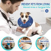 Picture of Supet Inflatable Dog Cone Collar Alternative After Surgery, Dog Neck Donut Collar Recovery E Collar for Neuter, Soft Dog Cone for Small Medium Large Dogs