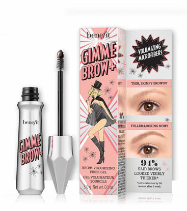 Picture of Benefit Cosmetics Gimme Brow + Volumizing Eyebrow Gel, 4.5 - Neutral deep brown, 1 Count