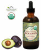 Picture of US Organic Avocado Oil Unrefined Virgin, USDA Certified Organic, 100% Pure & Natural, Cold Pressed, in Amber Glass Bottle w/Glass Eye dropper for Easy Application (4 oz (Large))