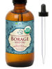 Picture of US Organic Borage seed Oil (18% GLA), USDA Certified Organic, 100% Pure & Natural, Cold Pressed, aka Starflower oil, in Amber Glass Bottle w/Eye dropper for Easy Application (4 oz (115 ml))