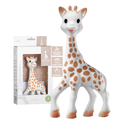 Picture of Sophie la girafe | Handcrafted for 60 Years in France | Natural Rubber | Designed for Teething Babies | Awaken All 5 Senses | Easy to Clean | Pack of 1