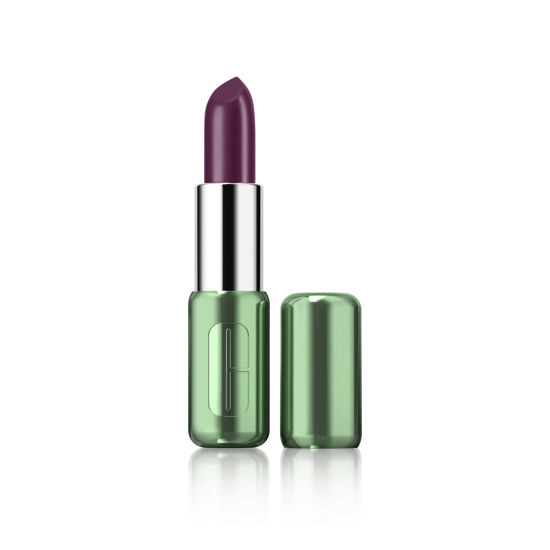 Picture of Clinique Pop Long Lasting Lipstick | Satin, Matte + Shine, Blackberry Pop