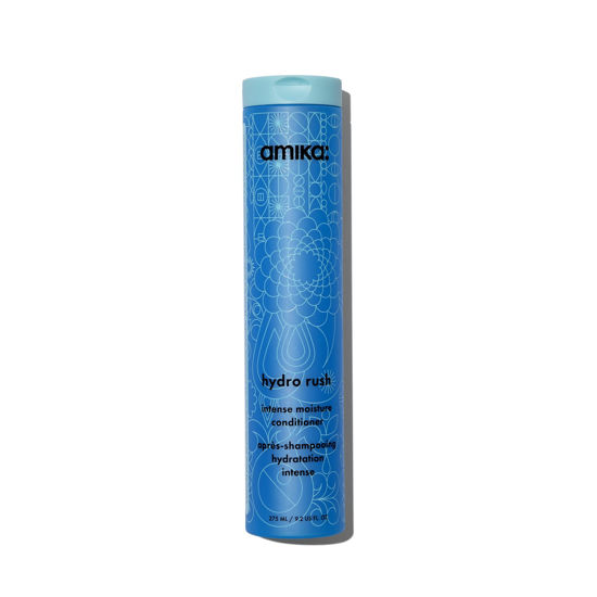 Picture of amika hydro rush intense moisture conditioner with hyaluronic acid, 275ml