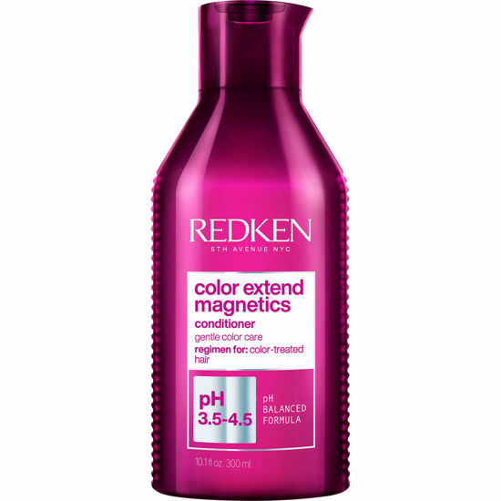 Picture of Redken Color Extend Magnetics Conditioner | For Color Treated Hair | Protects Color & Adds Shine | With Amino Acid | Sulfate-Free | 10.1 Fl Oz (Pack of 1)