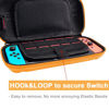 Picture of daydayup Carrying case - Orange Protective Hard Portable Travel case Shell Pouch for Console & Accessories