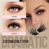 Picture of LASHVIEW Lash-Extension-Clusters 336pcs D Curl Lash Clusters Natural Look Cluster Lashes Extensions Super Thin Band & Soft Lashes Reusable 9-16mm MIX (56D)