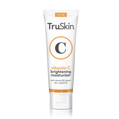 Picture of TruSkin Vitamin C Face Moisturizer for Women - Brightening, Anti Aging, Hydrating, Skin Wrinkle Cream, Dark Spot Corrector - Vitamin B5, Vitamin E, Jojoba Oil, Aloe Vera & Green Tea, 4 fl Oz