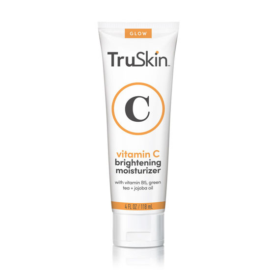 Picture of TruSkin Vitamin C Face Moisturizer for Women - Brightening, Anti Aging, Hydrating, Skin Wrinkle Cream, Dark Spot Corrector - Vitamin B5, Vitamin E, Jojoba Oil, Aloe Vera & Green Tea, 4 fl Oz