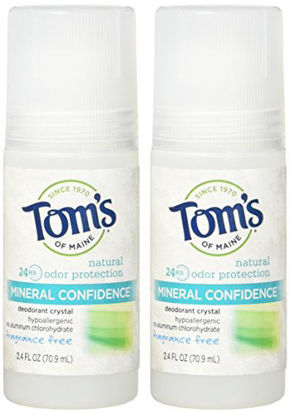 Picture of Tom's Of Maine Mineral Confidence Deodorant Crystal, Fragrance Free 2.40 oz ( Pack of 2)