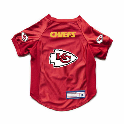 Picture of Littlearth Kansas City Chiefs NFL Stretch Pet Jerseys for Big Dogs