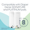 Picture of Diaper Genie Easy Roll Refill with 30 Bags | Lasts Up to 8 Months or Holds Up to 1410 Newborn Diapers Per Refill