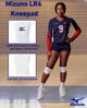 Picture of Mizuno LR6 Volleyball Kneepad, Black, Small