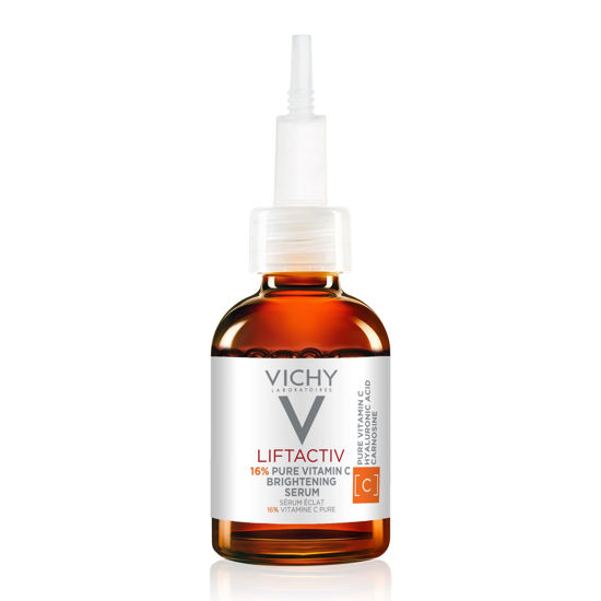 Picture of Vichy LiftActiv Vitamin C Serum For Face, Brightening Serum With 16% Pure Vitamin C + Hyaluronic Acid + Vitamin E, Improves Radiance & Firmness, Anti Aging Serum Protects Skin From Discoloration