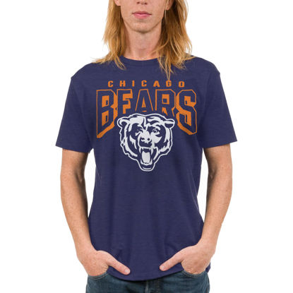 Picture of Junk Food Clothing x NFL - Chicago Bears - Bold Logo - Unisex Adult Short Sleeve Fan T-Shirt for Men and Women - Size Large