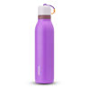 Picture of Owala FreeSip Twist Insulated Stainless Steel Water Bottle with Straw for Sports and Travel, BPA-Free, 24-oz, Purple/Purple (California Grapevine)