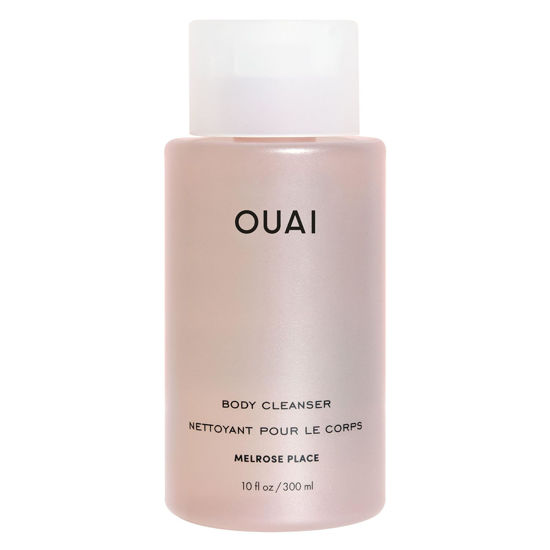 Picture of OUAI Body Cleanser, Melrose Place - Foaming Body Wash with Jojoba Oil and Rosehip Oil to Hydrate, Nurture, Balance and Soften Skin - Paraben, Phthalate and Sulfate Free Skin Care Products - 10 Oz