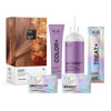 Picture of IGK Permanent Color Kit COPPER COLA - Dark Coppery Blonde 7C | Easy Application + Strengthen + Shine | Vegan + Cruelty Free + Ammonia Free | 4.75 Oz