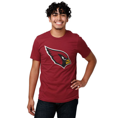 Picture of FOCO Arizona Cardinals Primary Logo Primary Color T-Shirt - Small