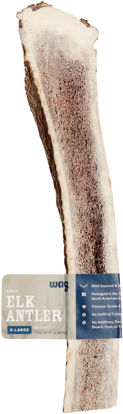 Picture of Amazon Brand - Wag Split Elk Antler, Naturally Shed, X-Large (Best for Dogs over 45 lbs)