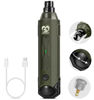 Picture of Casfuy 6-Speed Dog Nail Grinder - Newest Enhanced Pet Nail Grinder Super Quiet Rechargeable Electric Dog Nail Trimmer Painless Paws Grooming & Smoothing Tool for Large Medium Small Dogs (Army Green)