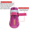 Picture of QUMY Dog Shoes for Large Dogs, Medium Dog Boots & Paw Protectors for Winter Snowy Day, Summer Hot Pavement, Waterproof in Rainy Weather, Outdoor Walking, Indoor Hardfloors Anti Slip Sole Purple Size 6