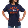 Picture of Junk Food Clothing x NFL - Denver Broncos - Classic Team Logo - Unisex Adult Short Sleeve Fan T-Shirt for Men and Women - Size Large