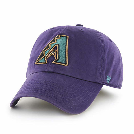 Picture of '47 MLB Cooperstown Clean Up Adjustable Hat, Adult (Arizona Diamondbacks Purple Cooperstown)