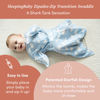 Picture of SleepingBaby Zipadee-Zip Transitional Swaddle Sack - Wearable Blanket with Zipper Convenience - Spring Showers, X-Small (3-6 Month)