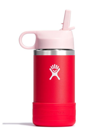 Picture of Hydro Flask 12 Oz Kids Wide Mouth Straw Cap and Boot Goji