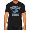 Picture of Team Fan Apparel NFL Adult Gameday T-Shirt - Cotton Blend - Tagless - Semi-Fitted - Unleash Your Team Spirit During Game Day (Detroit Lions - Black, Adult XX-Large)