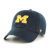 Picture of NCAA Michigan Wolverines '47 Brand Clean Up Adjustable Hat, Navy 1, One Size