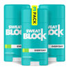 Picture of SweatBlock Deodorant Antiperspirant for Women & Men - 24-Hour High Degree Sweat & Odor Protection - Non-Irritating Smooth Glide - Coastal Fresh Scent (3 Pack)