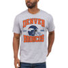 Picture of Junk Food Clothing x NFL - Denver Broncos - Team Helmet - Unisex Adult Short Sleeve Fan T-Shirt for Men and Women - Size Large