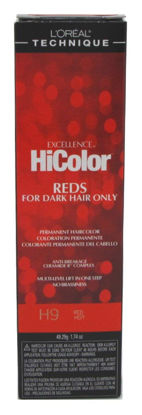 Picture of Loreal Excellence Hicolor H09 Tube Red Hot 1.74 Ounce (51ml) (6 Pack)