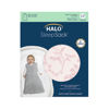 Picture of HALO Sleepsack, 100% Cotton Wearable Blanket, Swaddle Transition Sleeping Bag, TOG 0.5, Pink Toile, Small, 0-6 Months